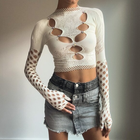 POSTER GIRL River Top In Butter O/S - Picture 1 of 6